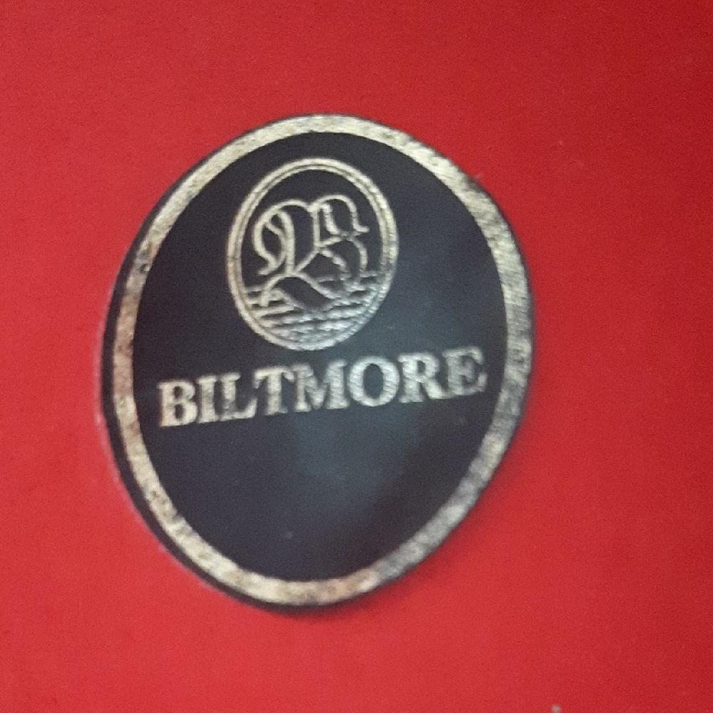 VINTAGE-BILTMORE❤100%WOOL Felt Ivy Cap RED Hat - Picture 2 of 9